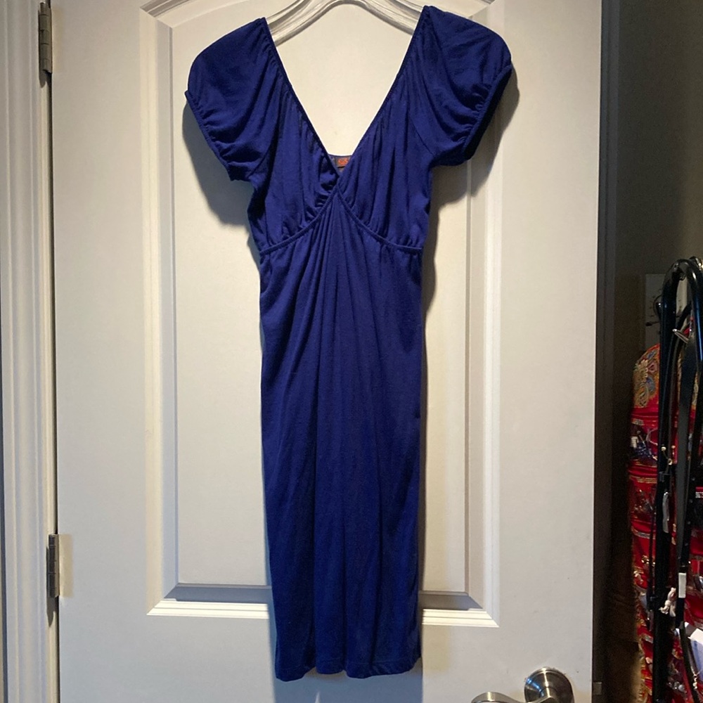 Royal Blue Mini Dress